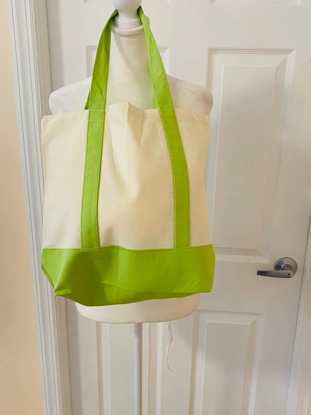 Handmade tote 14x13x4